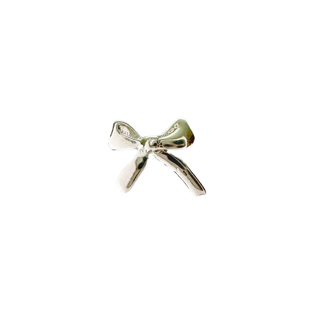 18K GOLD DAINTY BOW