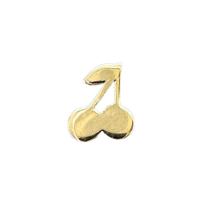 18K GOLD CHERRY