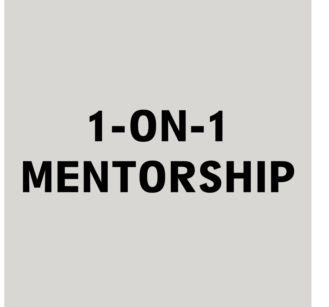 1-on-1 MENTORSHIP